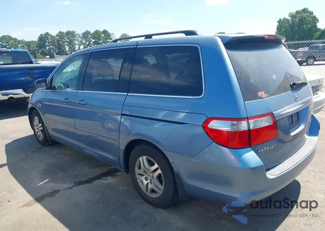 2006 Honda Odyssey Ex из США, поврежденный, VIN 5FNRL38456B011724